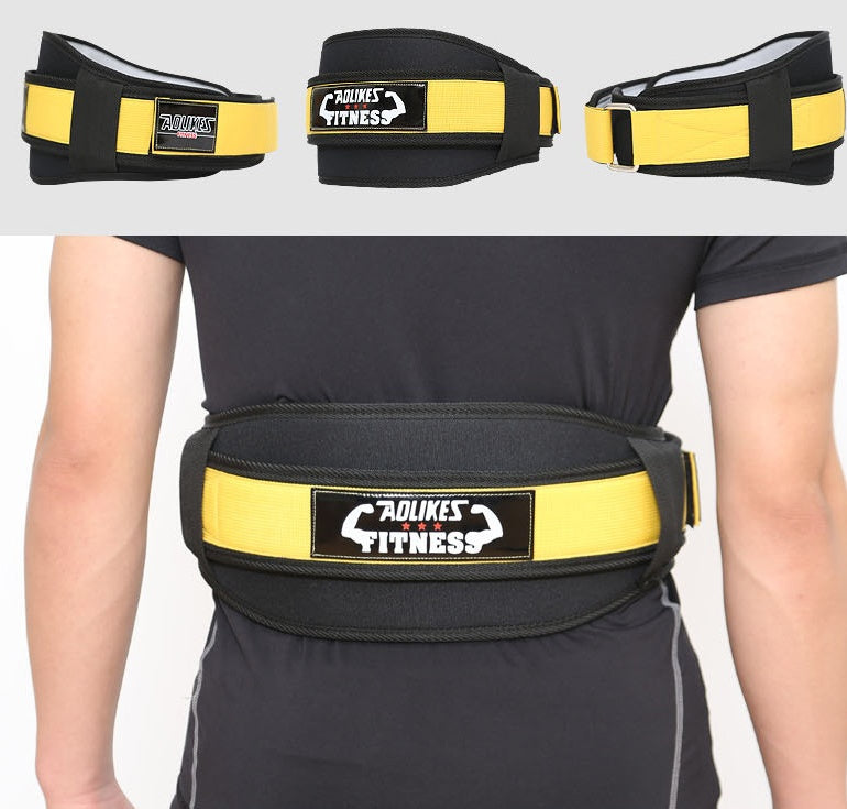 Fitness weightlifting waistband